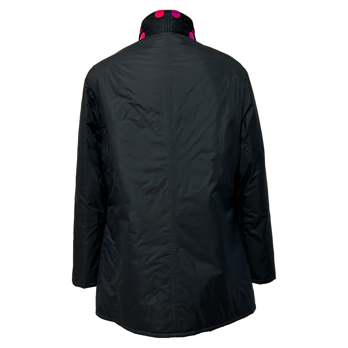 REGNJAKKE Black Bell Dott Jacket Th Pink