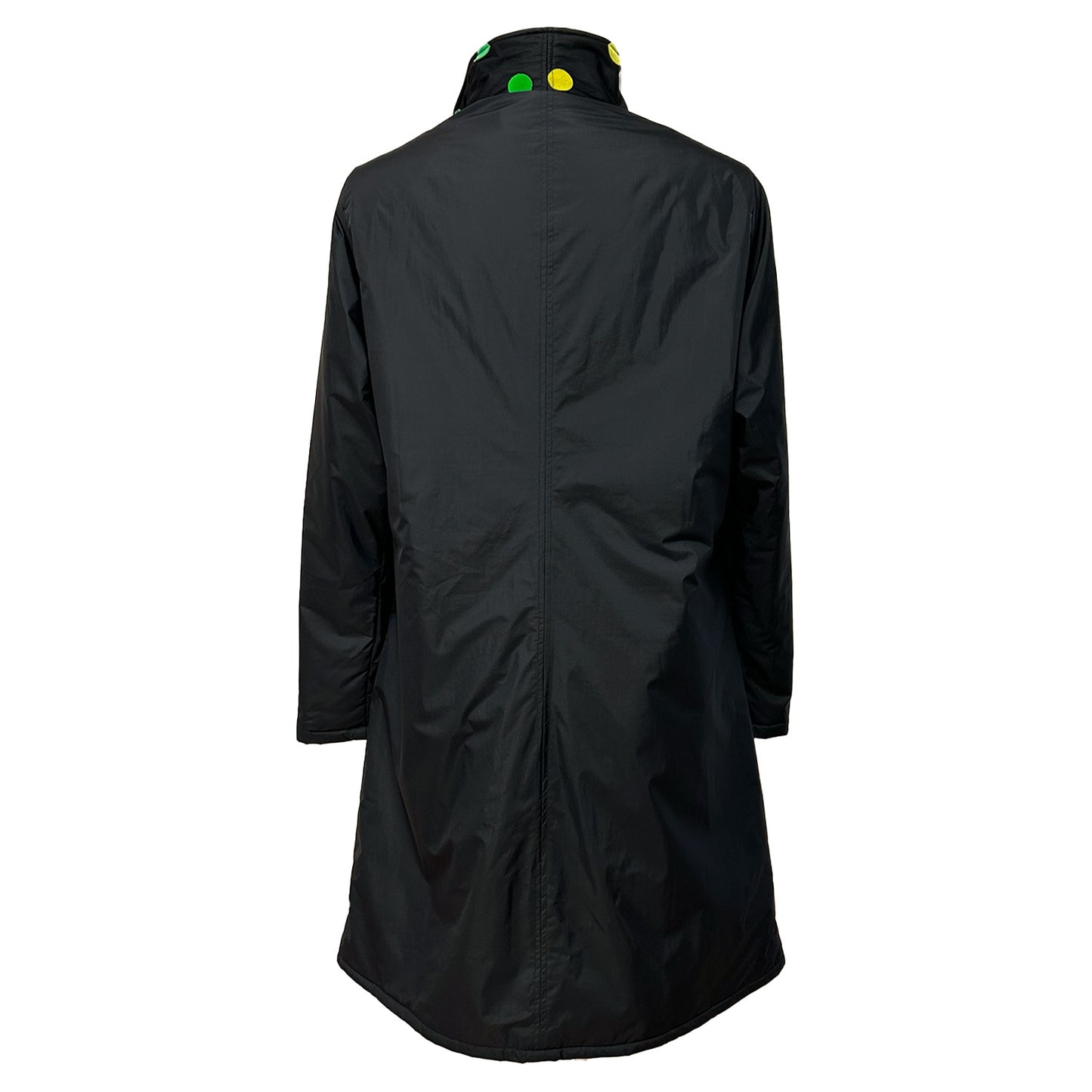 REGNJAKKE Bell Dott Long Jacket Green Th