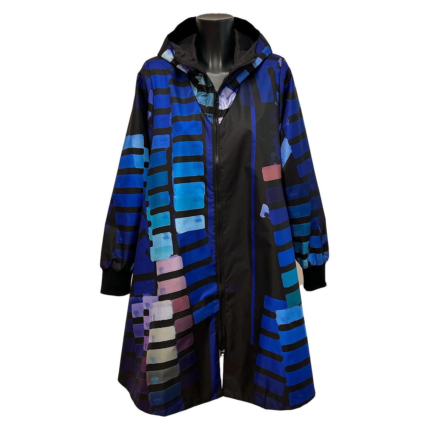 REGNJAKKE Swing Pantone Blue