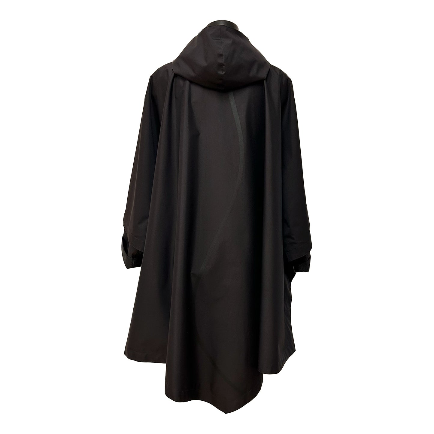 VEJR OG VINDJAKKE Super Soft Poncho Tip Black
