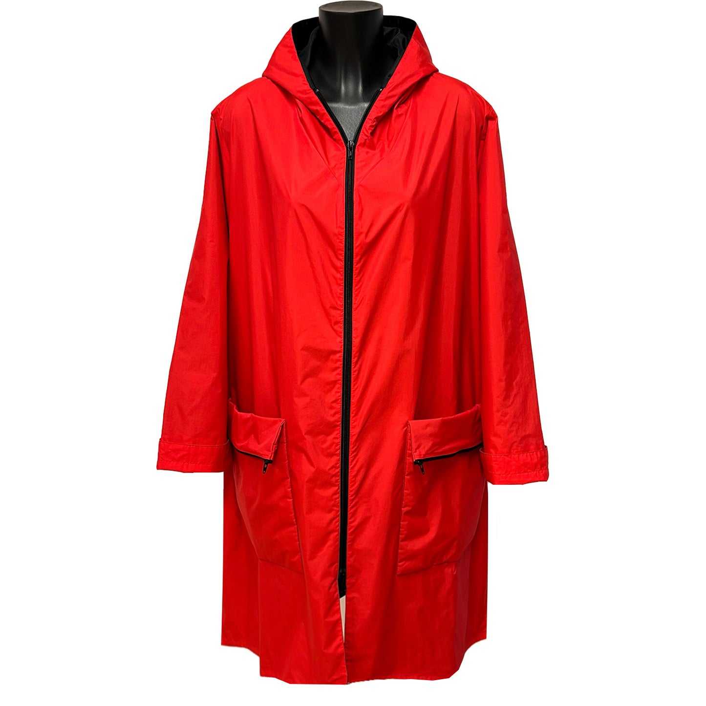 ULTRALET REGNJAKKE Red