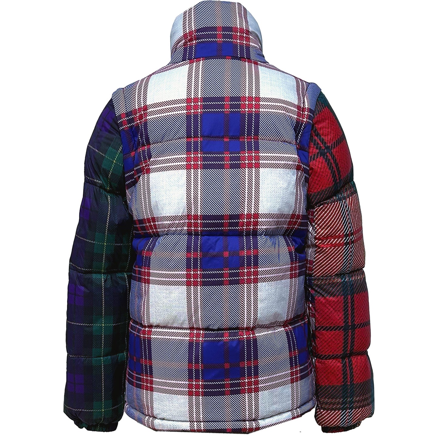 REGNJACKA Down Jacket Tartan print