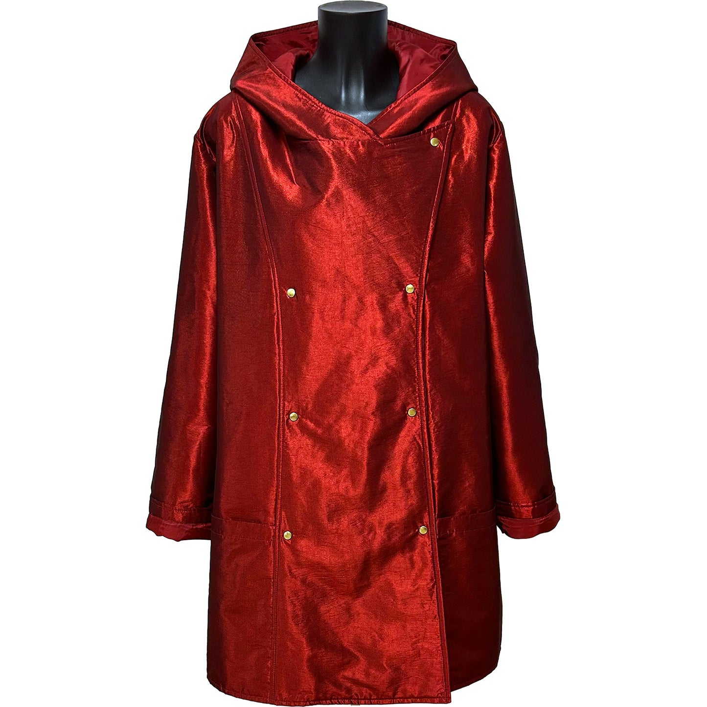 REGNJAKKE Shine High Fin Th Light Bordeux/Light Bordeux