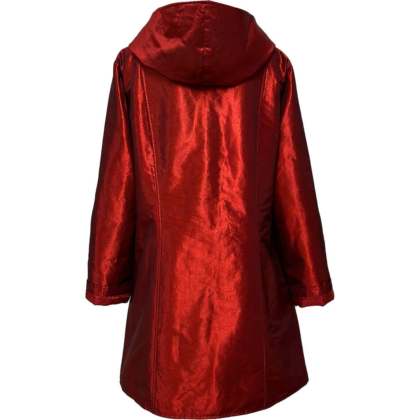 REGNJAKKE Shine High Fin Th Light Bordeux/Light Bordeux