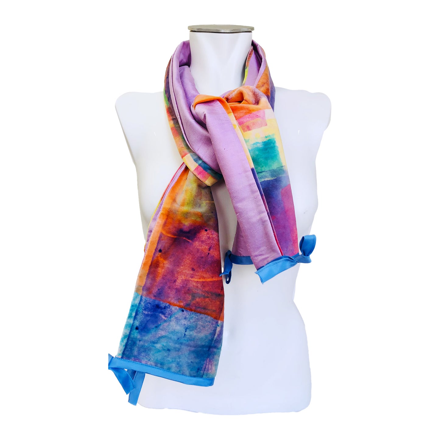 SJAL Cotton velvet shawl