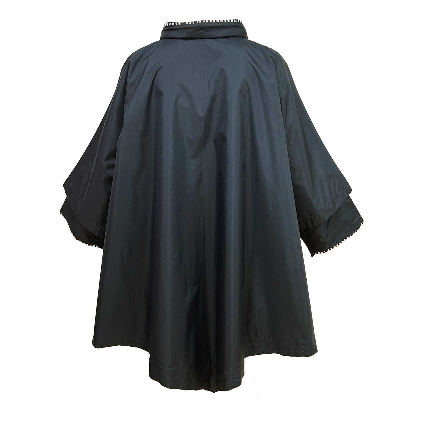 REGNJACKA Black Fun Poncho Tip