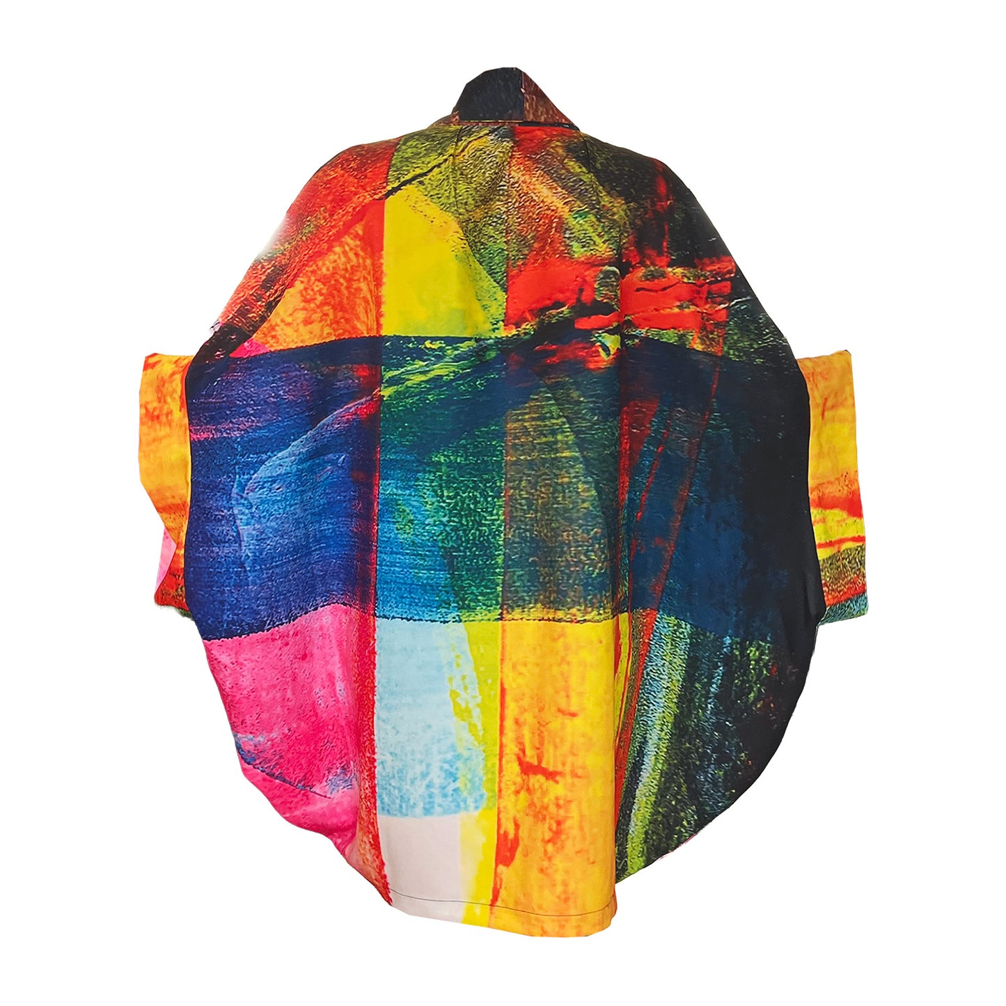 Round Art Kaftan Multi colours 1