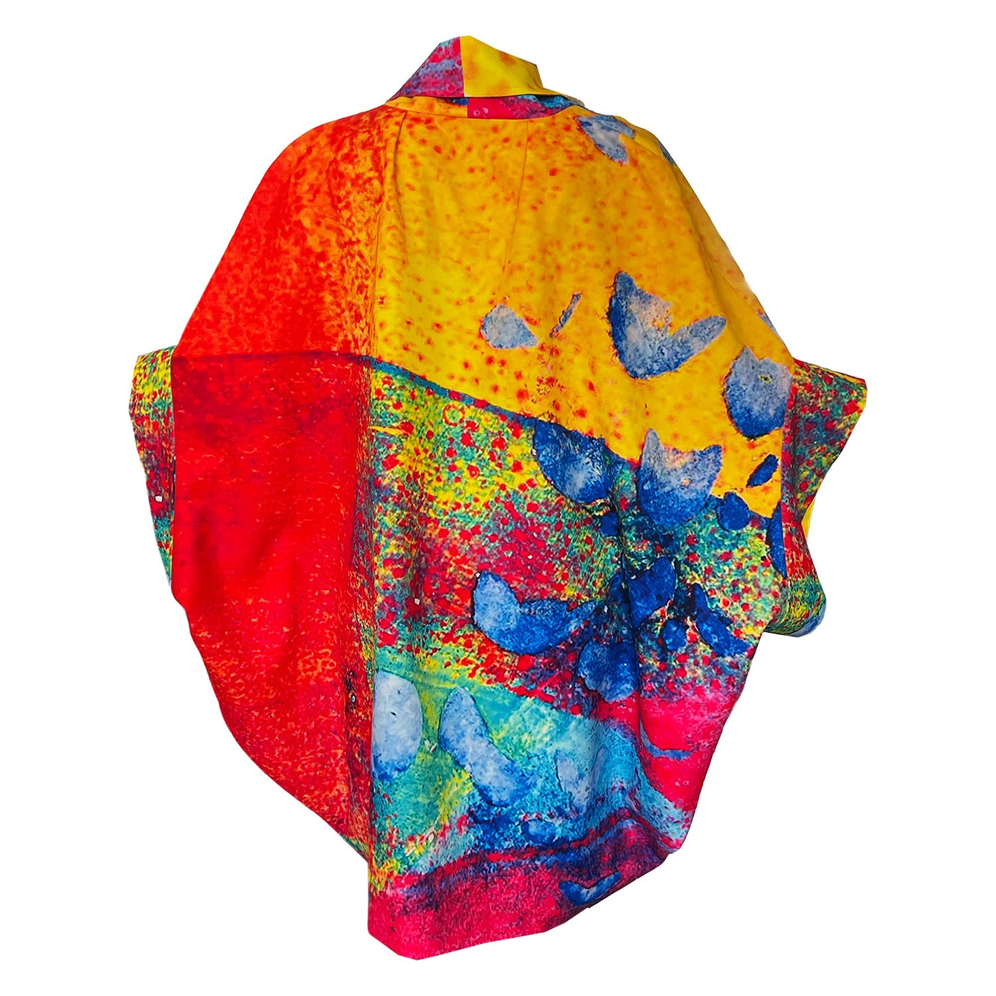 Round Art Kaftan Multi colours 7