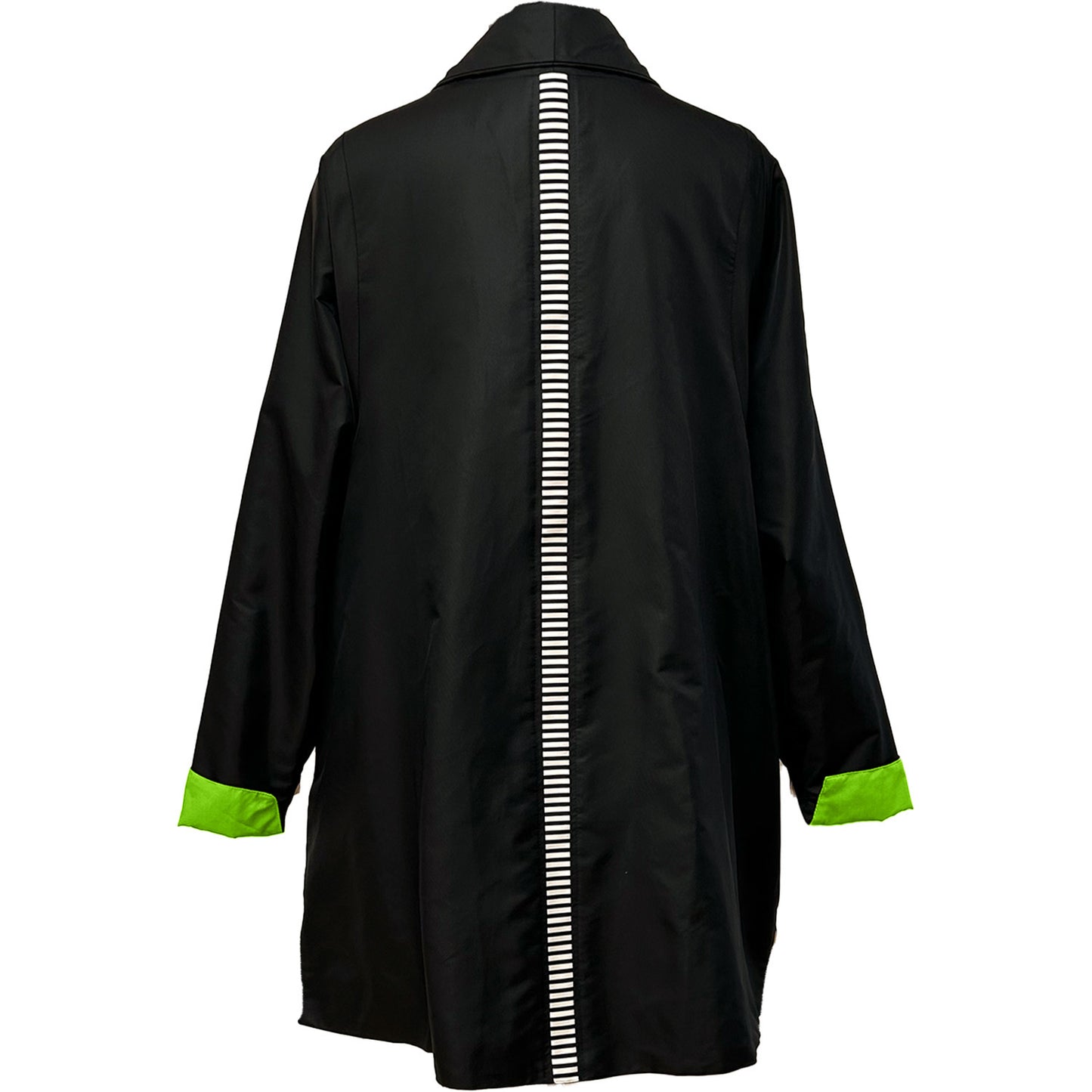 VEJR OG VINDJAKKE Black Pierre Stripe Raglan Jacket Green sale