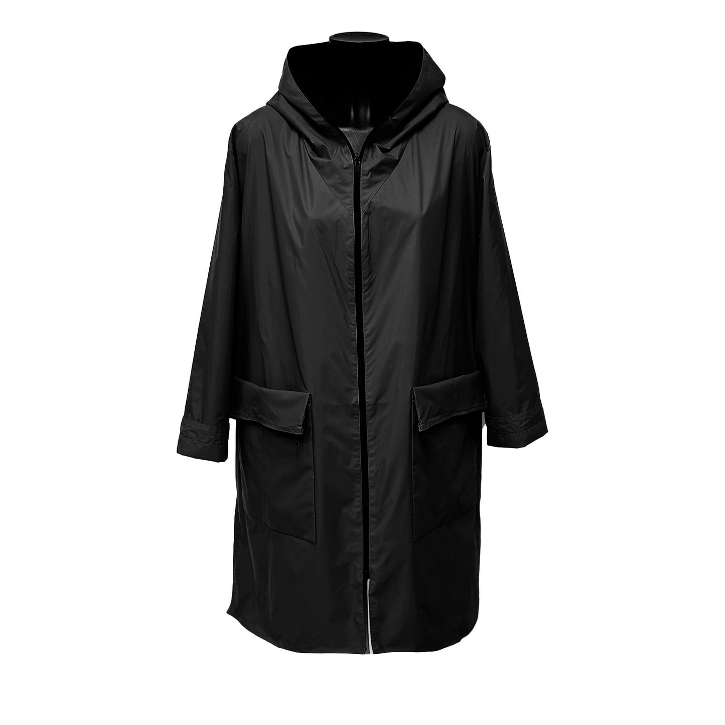 ULTRALET REGNJAKKE Black