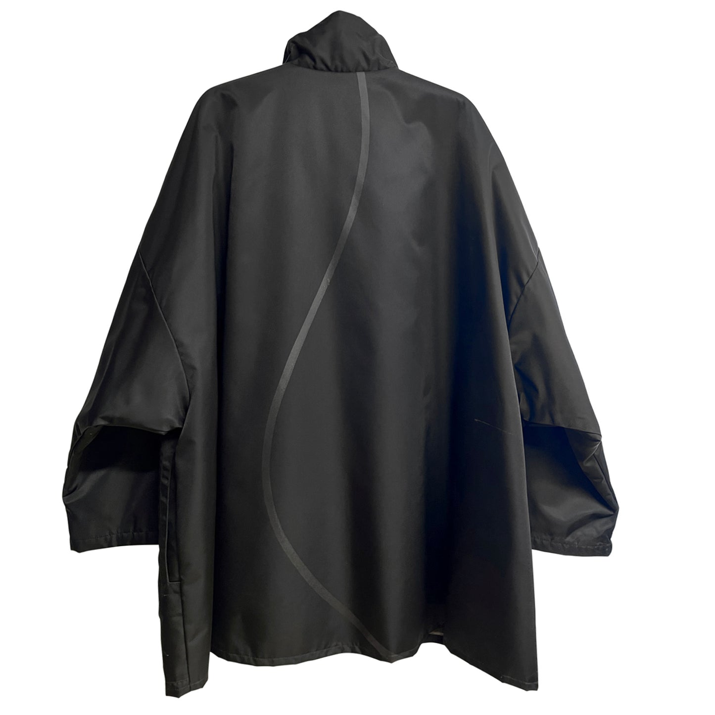 REGNJAKKE Black Square Th