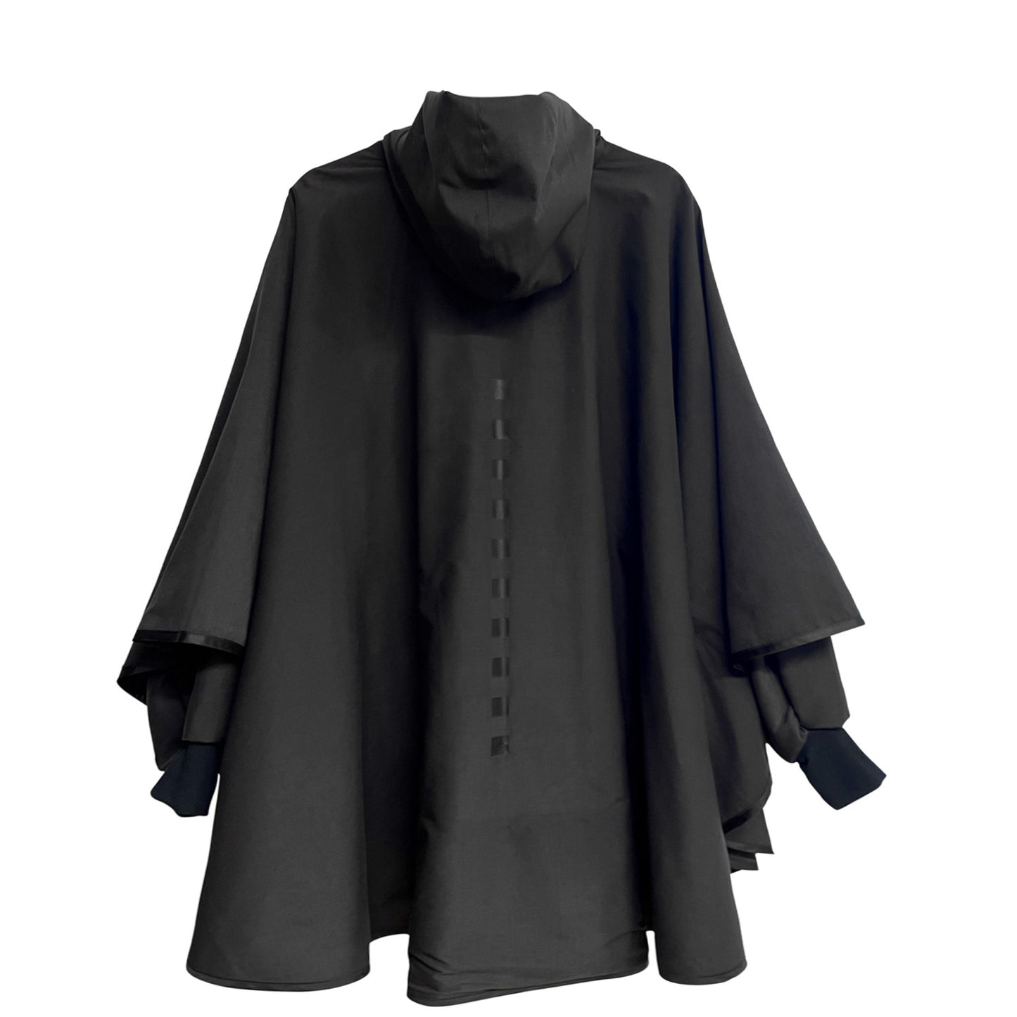 REGNSLAG/PONCHO Black