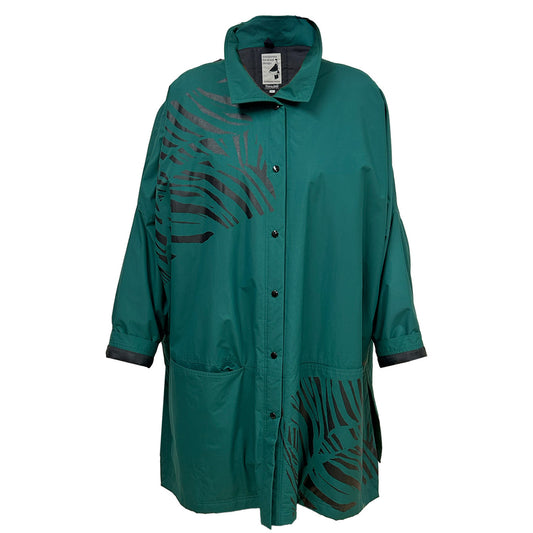 REGNJACKA Elegance Long Jacket Red 