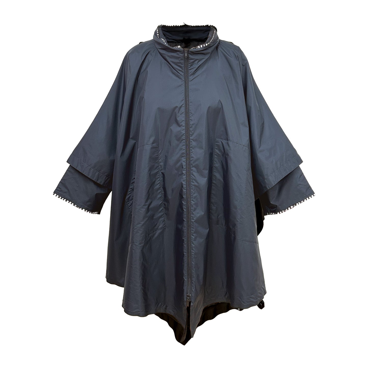 REGNJACKA Black Fun Poncho Tip 
