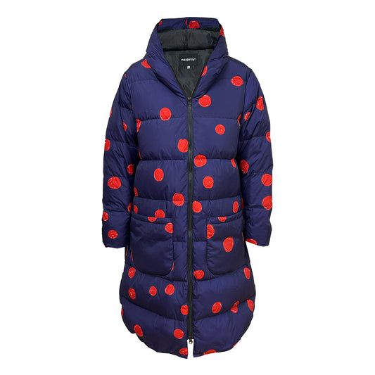 Regenmantel Dot dawn Blue/ Red