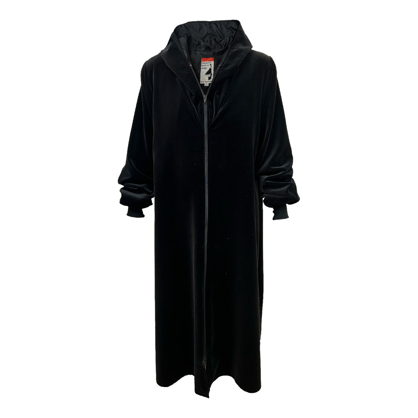 Vattenavvisande kappa velvet Black